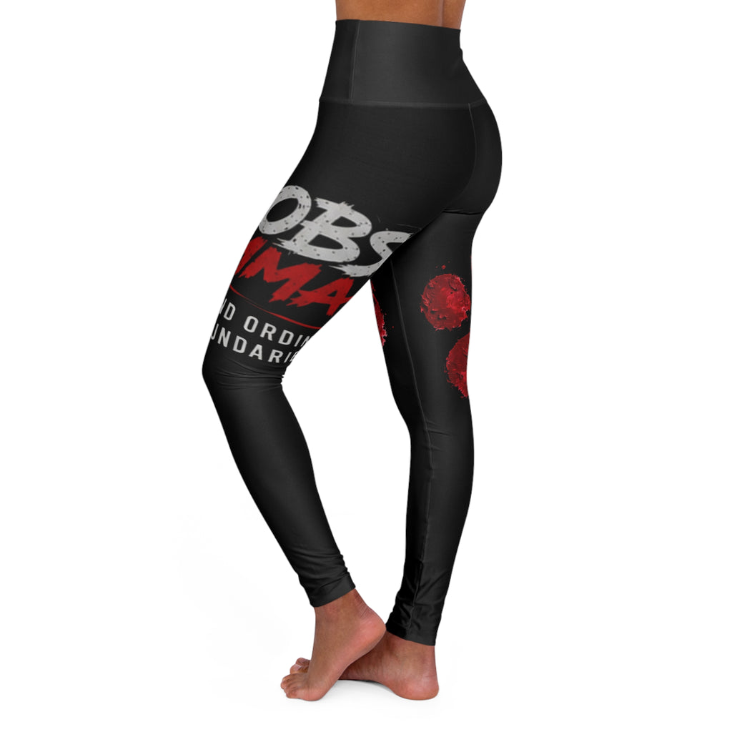 High Waisted Yoga Leggings (AOP)