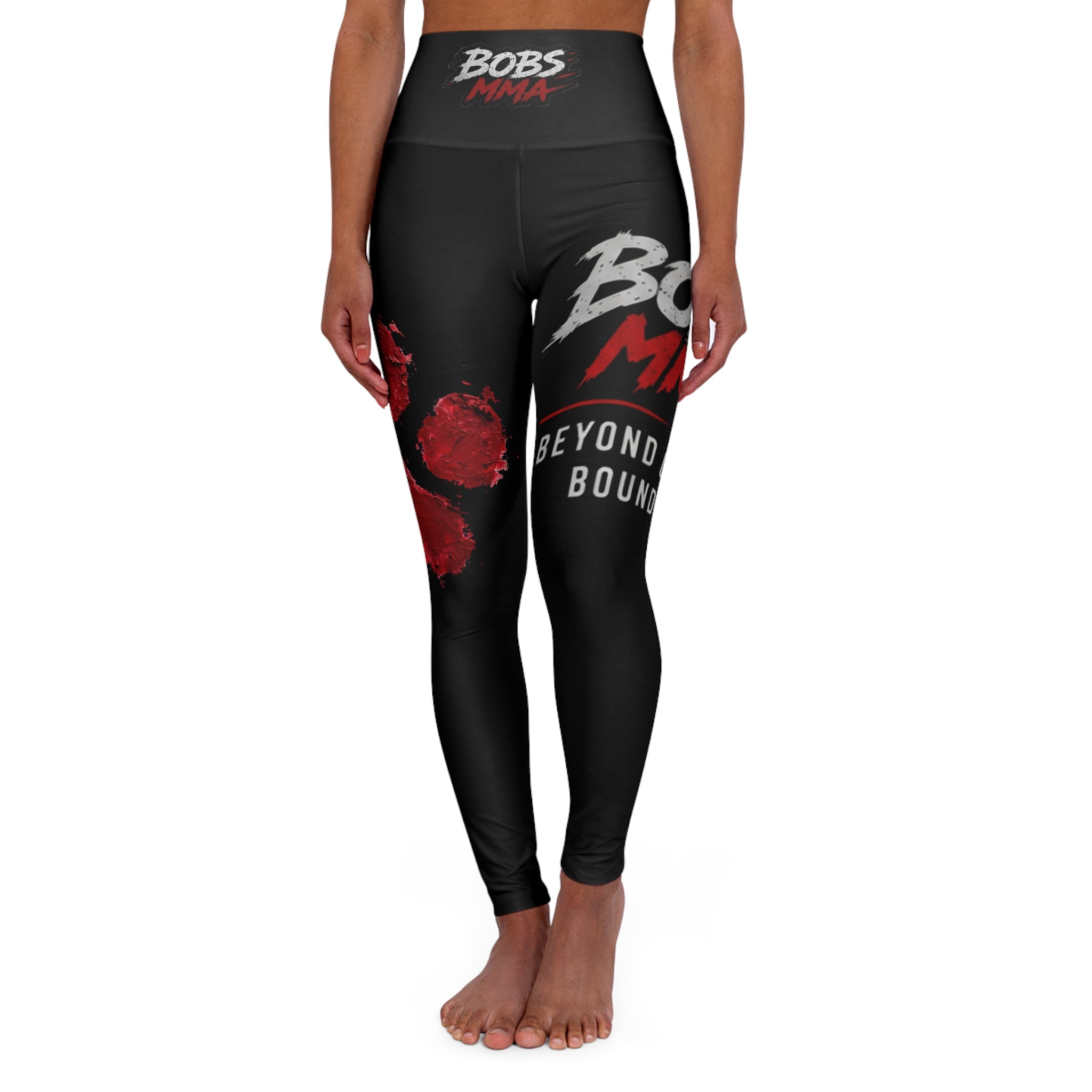 High Waisted Yoga Leggings (AOP)