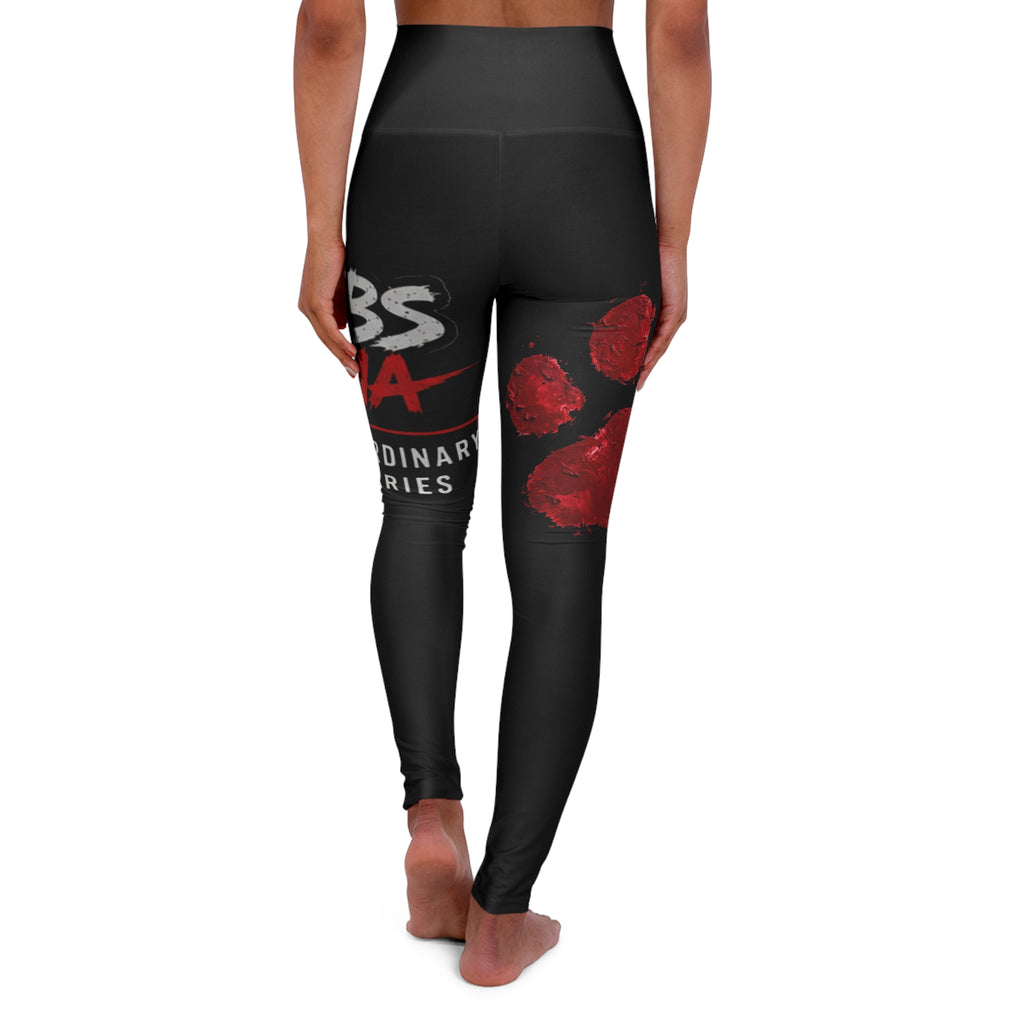 High Waisted Yoga Leggings (AOP)
