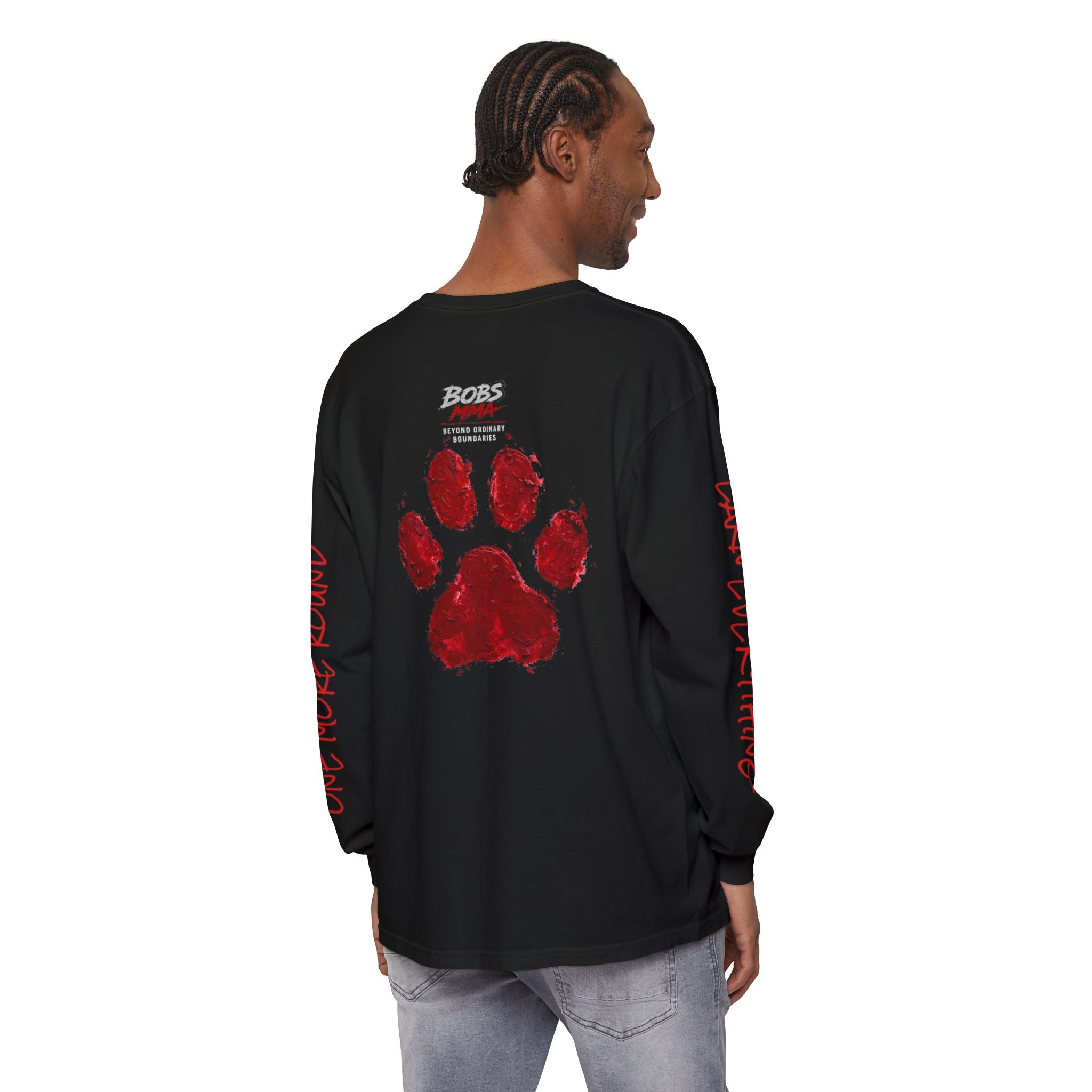 Unisex Garment-dyed Long Sleeve T-Shirt