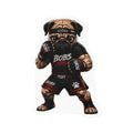 MMA Pug Vinyl Sticker — 'BOBS MMA' Kiss-Cut Decal