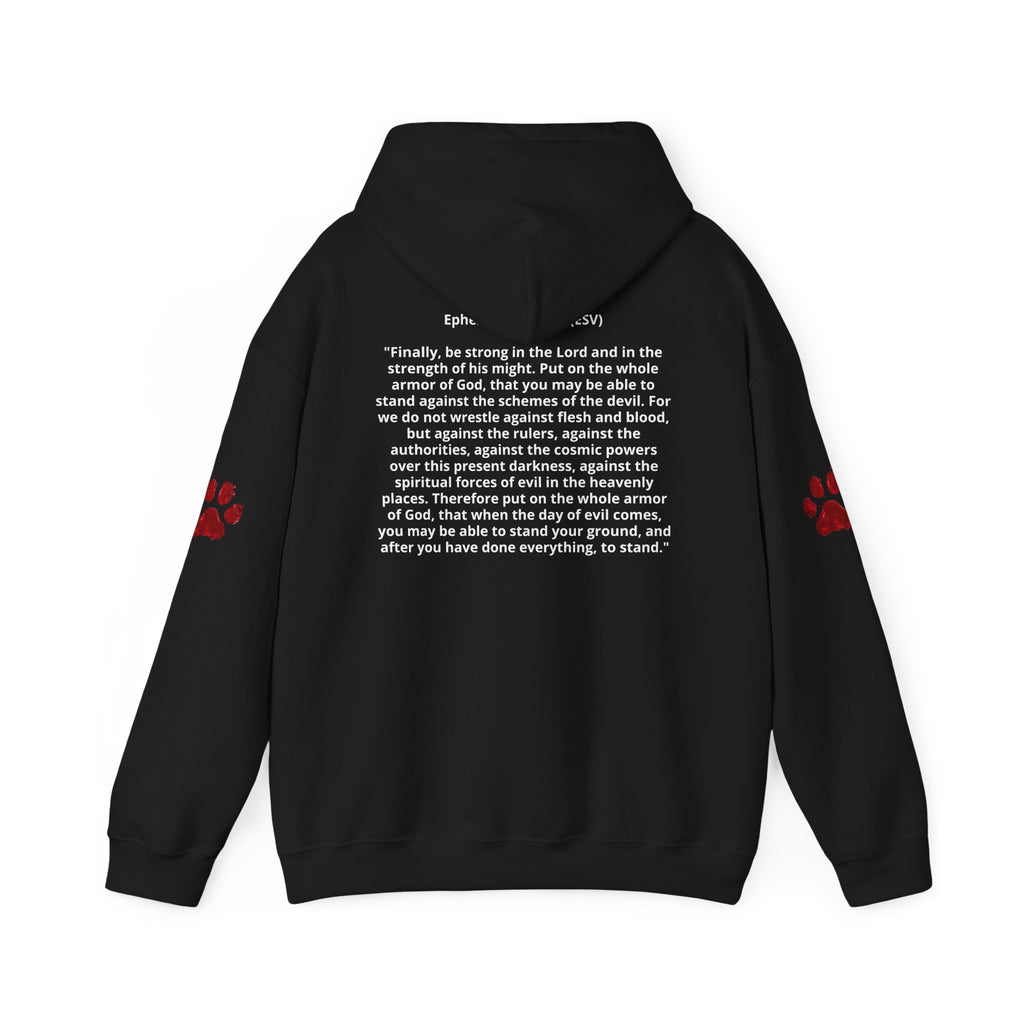 MMA Hoodie — Bold 'BOBS MMA' Graphic Hoodie with Inspirational Back Text