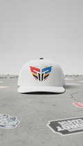 Canvas White Fight-Night Snapback