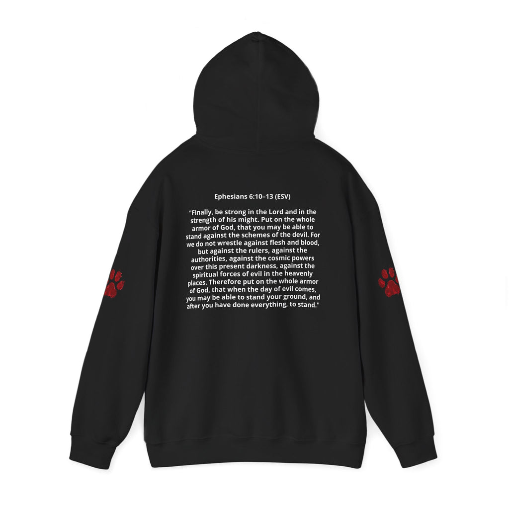 MMA Hoodie — Bold 'BOBS MMA' Graphic Hoodie with Inspirational Back Text